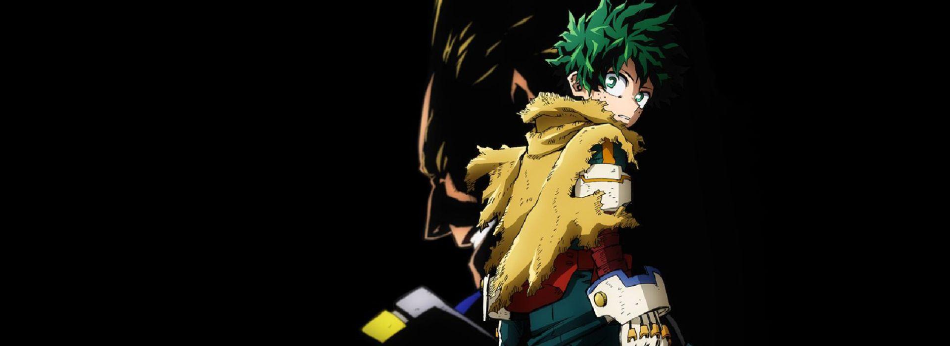 Imagen promocional de la película My Hero Academia: Ahora Es Tu Turno