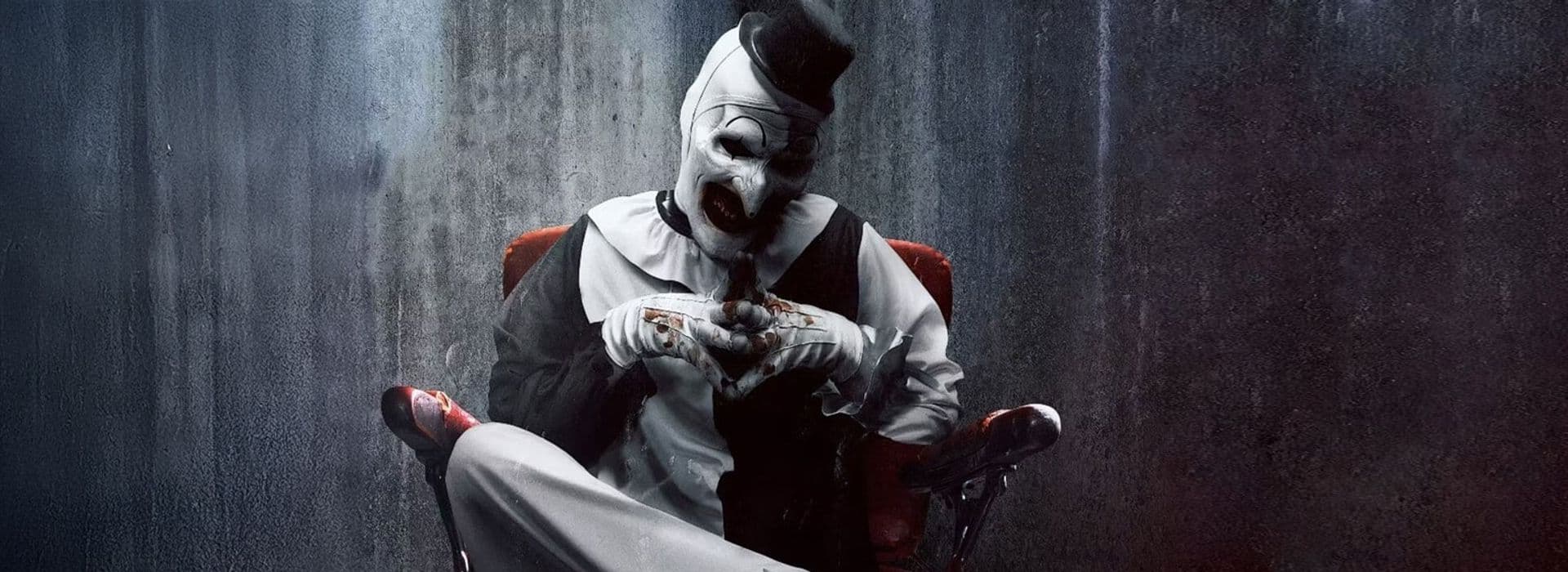 Imagen promocional de la película Terrifier 3: Payaso Siniestro