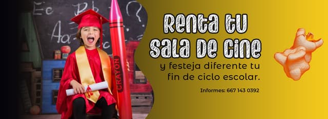 Renta de salas fin ciclo escolar