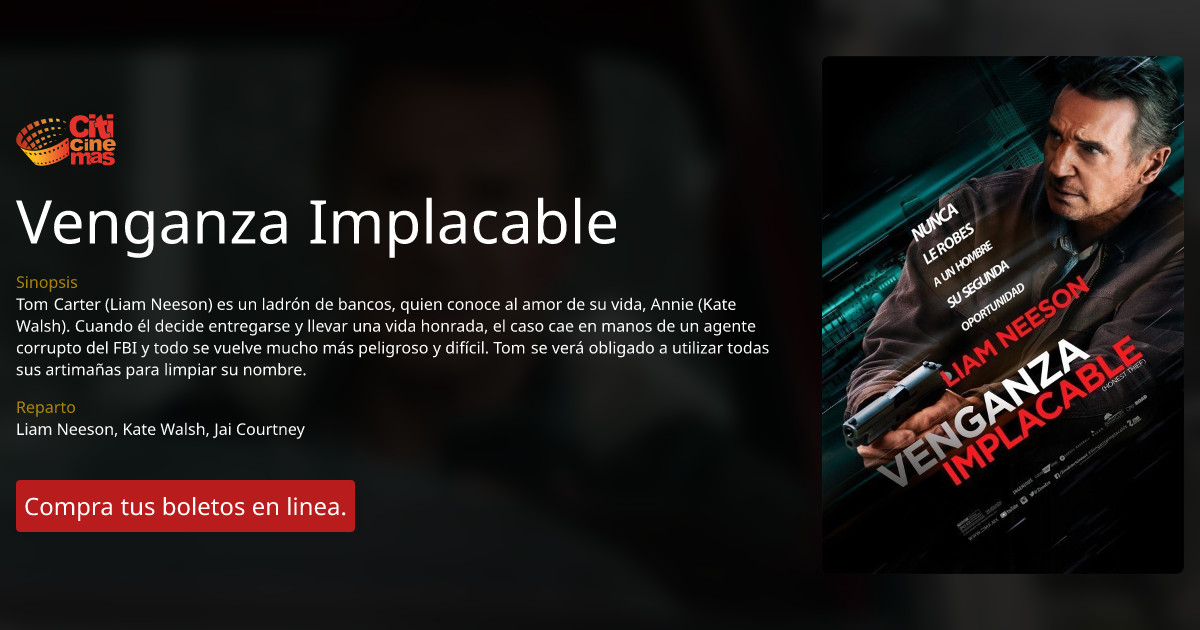 Venganza Implacable 19 De Junio 2024 6763